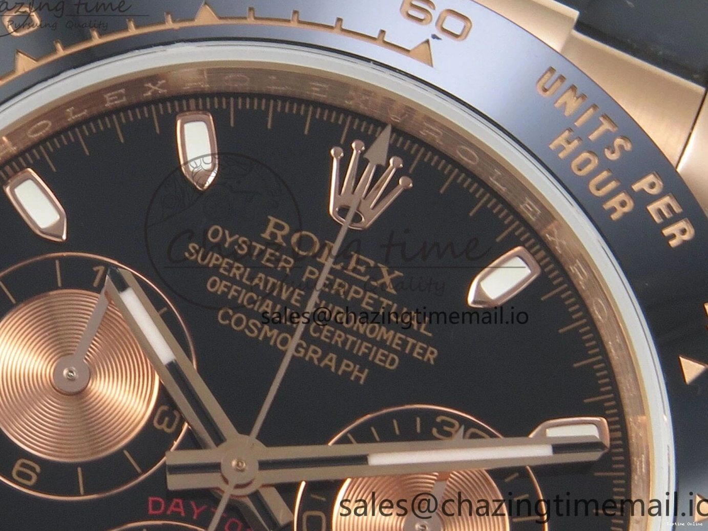 0125 OdorResistant Daytona 116515 QF 1:1 Best Edition Black RG Dial on Oysterflex Strap SH4130 V11（Gain Weight） 160